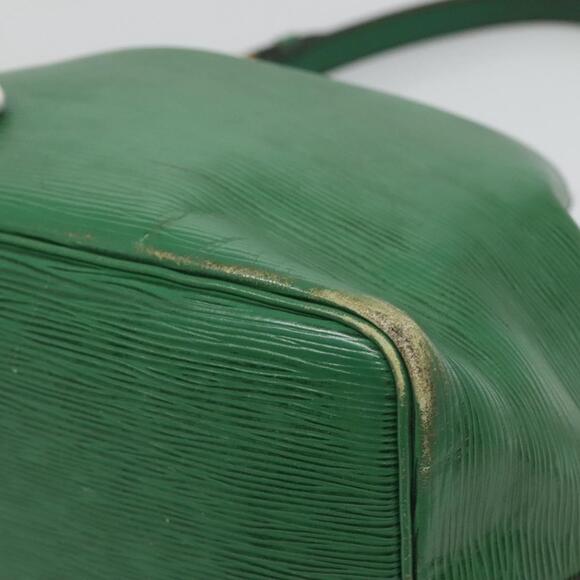 LOUIS VUITTON Epi Petit Noe Shoulder Bag Green M44104 - Picture 9 of 16